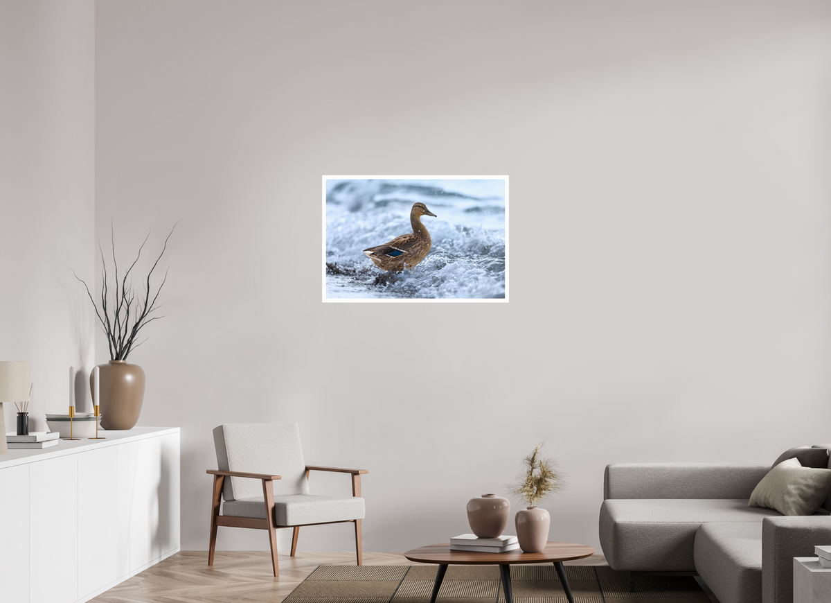 90 x 60 cm, Print Riding the wave